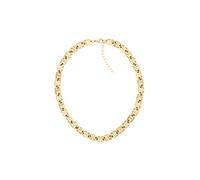 Edelstahlkette TOMMY HILFIGER "MARINA", gold (gelbgoldfarben, rot, blau, weiß), Halsketten, Damen, Edelstahl, L: 45,5 B: 10mm, Edelstahlkette, B:10mm (62244830-0) gelbgoldfarben, rot, blau, weiß