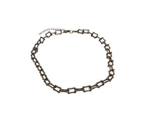 Edelstahlkette URBAN CLASSICS "Urban Classics Unisex Chunky Chain Necklace", antiquebrass, Halsketten, Herren, onesize, Zink, Edelstahlkette (51668141-0) antiquebrass