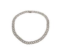 Urban Classics Unisex Heavy Necklace with Stones Kragenknopf, Einheitsgröße