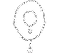 Edelstahlkette URBAN CLASSICS "Urban Classics Unisex", silber, Halsketten, Herren, onesize, Eisen Zink, Eisen, Zink, Edelstahlkette (54804822-0) silber