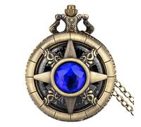 Edelstein Taschenuhr, Stylish, Klassisch - Mit Kette Dampfpunkt, Antike Handaufzug Mechanisch, Mehrzweck Everyday Utility | Outdoor Indoor Sleek Ergonomic, P5029, verwijzen naar de beschrijving