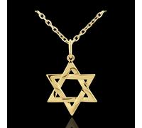 Edenly Anhänger Davidstern - Gelbgold