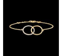 Edenly Armband Frische - Doppeltes Firmament - 18 Karat Gelbgold und Diamanten