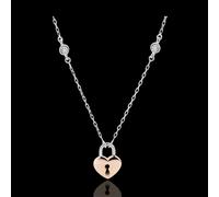 Edenly Collier Kostbares Geheimnis - Herz - Roségold