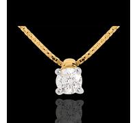Edenly Collier Solitär in Gelbgold - 0.26 Karat
