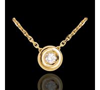 Edenly Gold Collier Kelch mit Diamanten