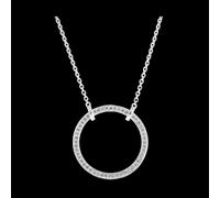 Edenly Halskette Frische - Circé - 9 Karat Weißgold und Diamanten