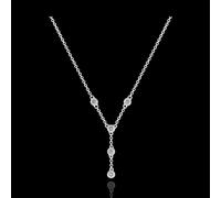 Edenly Halskette Frische - Grazie - 18 Karat Weißgold und Diamanten