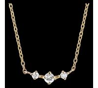 Edenly Halskette Frische - Tara - Gelbgold, 9 Karat, mit Diamanten