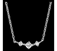 Edenly Halskette Frische - Tara - Weißgold, 9 Karat, mit Diamanten