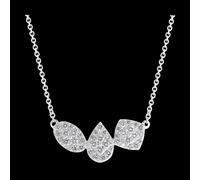 Edenly Halskette Schicksal - Cleo - 9 Karat Weißgold und Diamanten