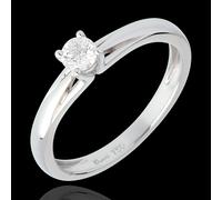 Edenly Klassischer Solitär Edelweiß - 0.21 Karat