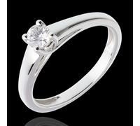 Edenly Klassischer Solitär in Weissgold - 0.25 Karat