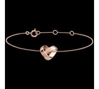 Edenly Origami Herz Armband - 375er Roségold (9 Karat)