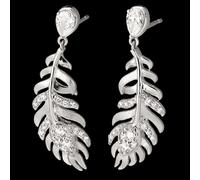 Edenly Panache Ohrringe - Infante - Weißgold 9 Karat und synthetische Diamante