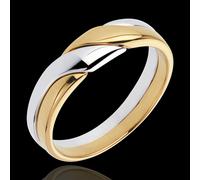 Edenly Ring Attraktion in Gelbgold und Weissgold