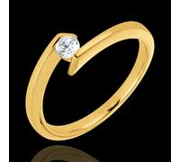Edenly Solitär-Ring Prinzessin Sterntaler in Gelbgold