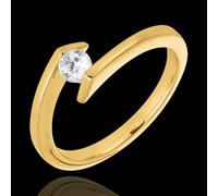 Edenly Solitär-Ring Prinzessin Sterntaler in Gelbgold