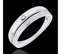 Edenly Trauring Eitel in Weißgold