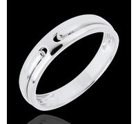 Edenly Trauring Versprechen - Weißgold - 18 Karat