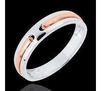 Edenly Trauring Versprechen- Weißgold, Roségold