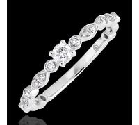 Edenly Verlobungsring Kleine Pampillen - 750er Weißgold und Diamanten