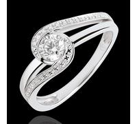 Edenly Verlobungsring Nid Précieux - Preciosa - Diamant 0.3 Karat - Weißgold
