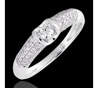 Edenly Verlobungsring Schicksal - Diane - 750er Weißgold und Diamanten