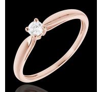 Edenly Verlobungsring Solitär Roségold