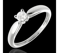 Edenly Zarter Solitär in Weissgold - 0.21 Karat