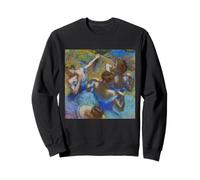 Edgar Degas Ballerina's in Blue | Ballet Impressionism Art Sweatshirt