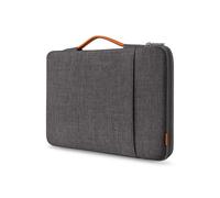 Inateck 360° 13-13.6 Zoll Laptoptasche Hülle Kompatibel mit MacBook Air 13 M3/M2/M1 2010-2024, MacBook Pro 13 2012-2022, MacBook Pro 14 M3/M2/M1 Pro/Max 2023-2021
