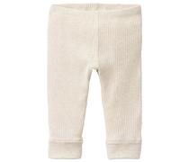 Edle Ripp Leggings beige melange 104