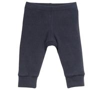 Edle Ripp Leggings dunkelblau 86/92