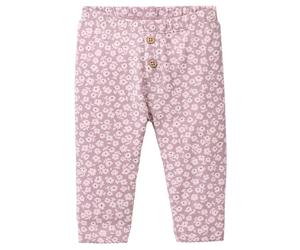 Edle Ripp Leggings Veilchen rosa 86/92