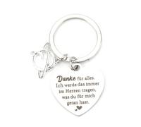 Edle Schlüsselanhänger Aus Edelstahl Mit Herzförmigem Motiv, Das Geschenk Für Freundinnen, Geburtstagsgeschenk Für Frauen Und Geschenke Für Guter Freundinnen, Kleine Geschenke Für Besondere Anlässe