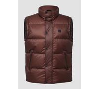 Edle Steppweste mit recycelter Daune S rot 2169814.3807.S