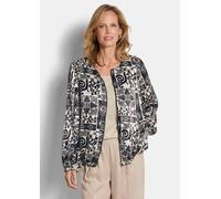 Edler Blouson aus Viskose-Satin braun 24