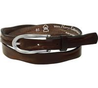 Edler Damen Gürtel aus Vollrindleder in 20 mm Breite 4 Farben dunkelbraun, 100