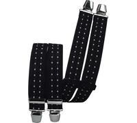 Edler Hosenträger in 4 Farben schwarz