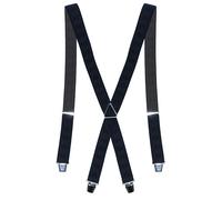 Edler Hosenträger mit Nadelstreifen Muster marine, 130 cm