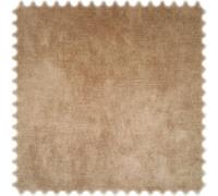 Edler Samt Velours Möbelstoff Heiro Luxus Taupe mit Fleckschutz
