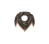 Modetuch CODELLO "Codello Tuch", Damen, braun (dunkelbraun), Obermaterial: 100% Wolle WO., Modetücher, mit Leomuster (55883466-0) dunkelbraun