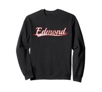 Edmond Oklahoma OK Hometown Vintage Varsity Distressed Sweatshirt