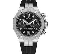 Edox Analog mid-37121, Schwarz, Armband: