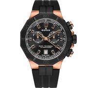 Edox Analog mid-37125, Schwarz, Armband: