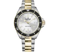 Edox Analoge Herrenuhr Quarz mit Edelstahlarmband Mid-39650, bunt