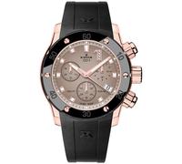 EDOX CO-1 Chronolady - 10255 37RCA BRDR Damenuhr