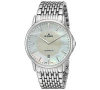 EDOX Herren Analog Quarz Uhr mit Edelstahl Armband 56001 3M NAIN