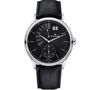 Edox Herren-Armbanduhr Les Vauberts Day Retrograde Großdatum Wochentag Analog Quarz 34500 3 NIN